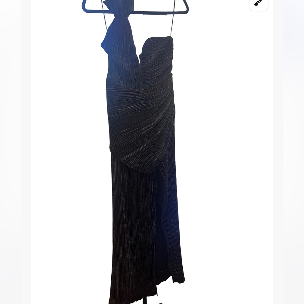 Black Alice McCall size 2 one shoulder formal dress woman to woman - Picture 4 of 6